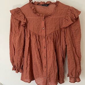 NWOT Zara blouse size XS